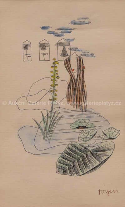  / Abstraktní kompozice / Marie Čermínová - Toyen