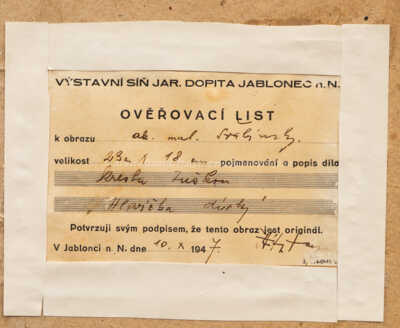  / Hlavička dívky / Max Švabinský