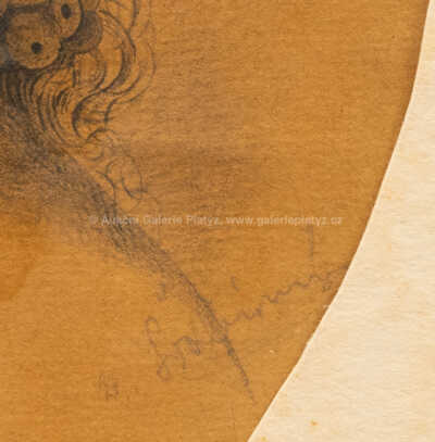  / Hlavička dívky / Max Švabinský