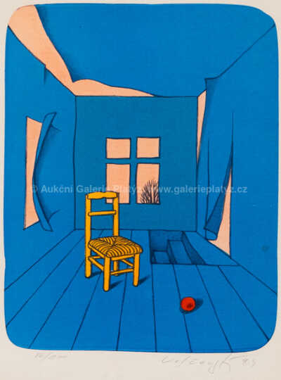  / Modrý pokoj / Josef Velčovský