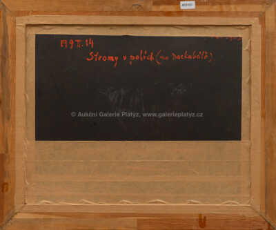  / Stromy v polích na Daskabátě / František Líbal