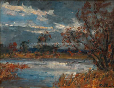  / Podzim na Probošťské tůni / František Líbal