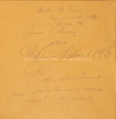  / V zahradě / Václav Brožík