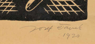  / Harmonikář / Josef Čapek