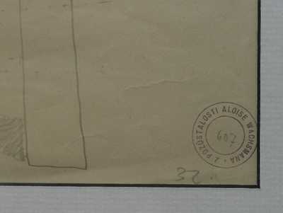  / Sedící postava / Alois Wachsman