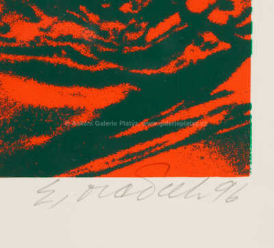  / Green-Red Blues / Eduard Ovčáček