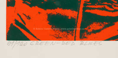  / Green-Red Blues / Eduard Ovčáček