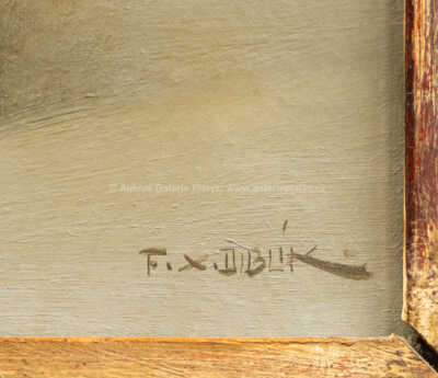  / Ovocné zátiší s květinou / František X. Diblík