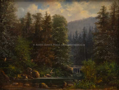  / Na rybách u Karlových Varů / Oswald Richter