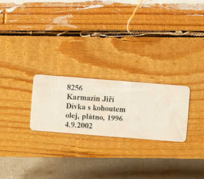  / Dívka s kohoutem / Jiří Karmazín