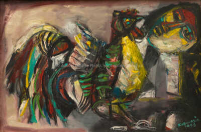  / Dívka s kohoutem / Jiří Karmazín