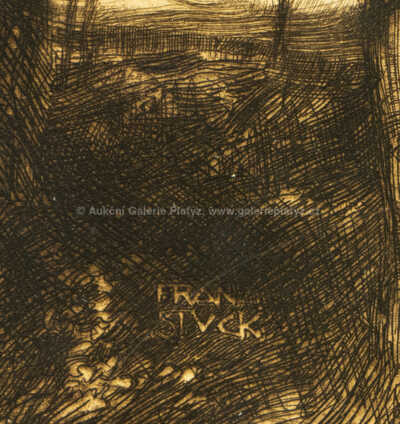  / Průvod Bakchantek / Franz von Stuck