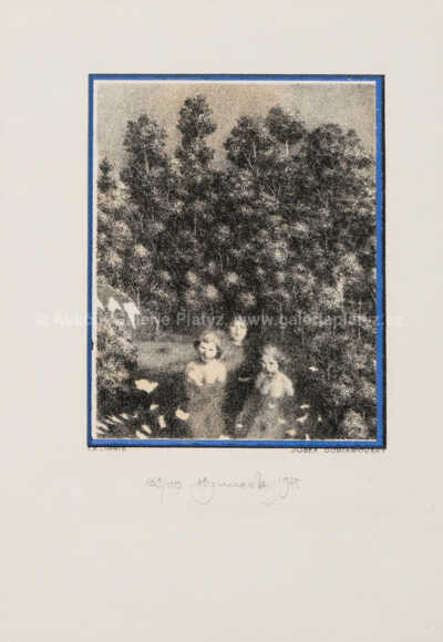  / Konvolut dvou ex libris - Nedočkavé jaro, Zuzany z Lábského jezera / Albín Brunovský