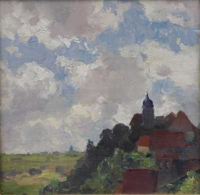  / Vesnička na kopci / Gustav Macoun