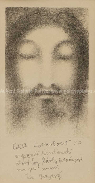  / Kristus - tvář z roušky Sv. Veroniky / Jan  Zrzavý