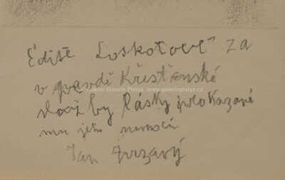  / Kristus - tvář z roušky Sv. Veroniky / Jan  Zrzavý