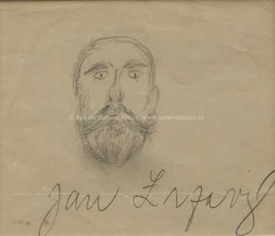  / Autoportrét / Jan  Zrzavý