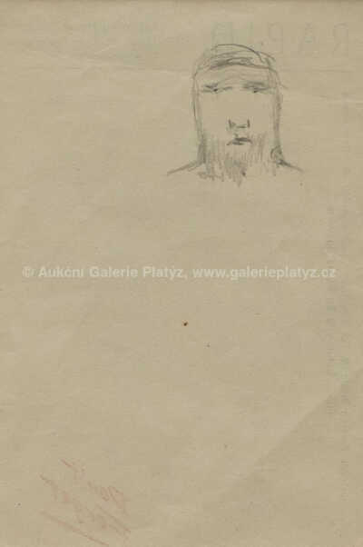  / Autoportrét / Jan  Zrzavý