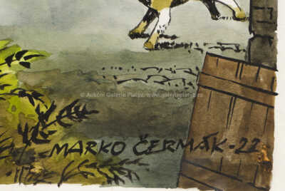  / Bratrstvo kočičí pracky - kresba / Marko Čermák