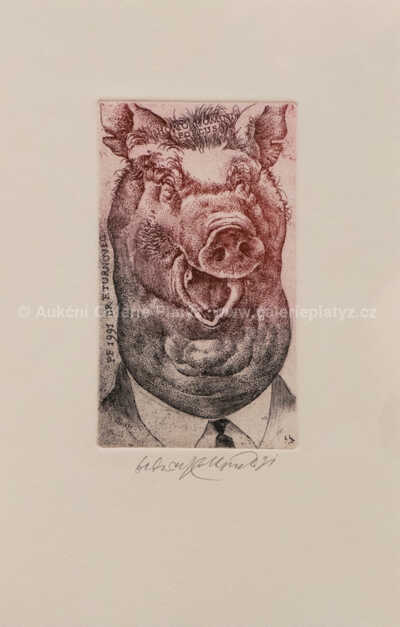  / Konvolut dvou kusů: Schtifter, PF dr. Turnovec / Oldřich Kulhánek