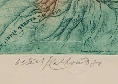  / Konvolut dvou kusů: ex libris Ženy / Oldřich Kulhánek