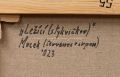  / Ležící (s tykvičkou) / Jiří Mocek