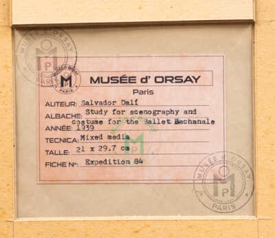  / Ballet Bachanale / Salvador Dalí