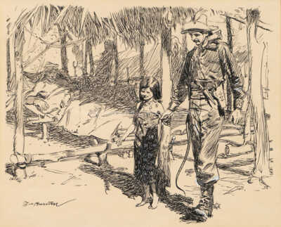  / Lovec s dívkou Očopanou / Zdeněk Burian