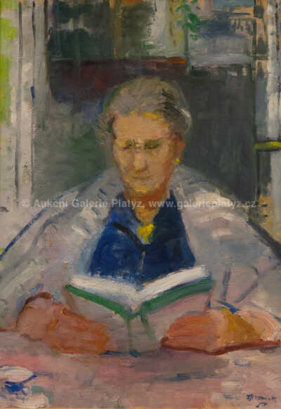  / Čtenářka / František Jiroudek