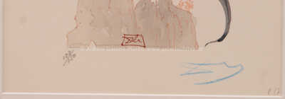  / Božská komedie, zpěv č. 17 (Lichváři) / Salvador Dalí