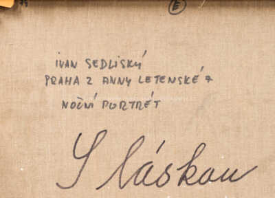  / Noční portrét / Ivan Sedliský