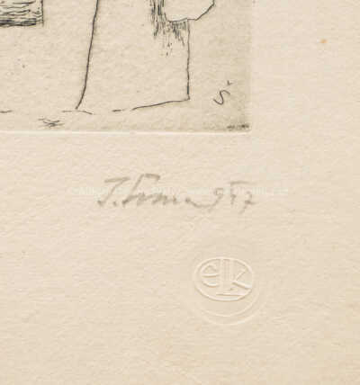  / Ulice v Paříži / Josef  Šíma