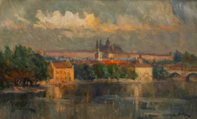 / Pražské panorama / Karel Hodr