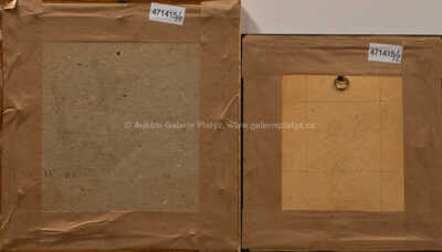  / Konvolut dvou kusů - Ex libris a Svatební oznámení / František  Tichý