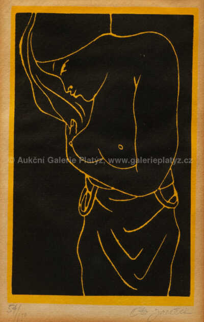  / Ženský akt / Ota Janeček