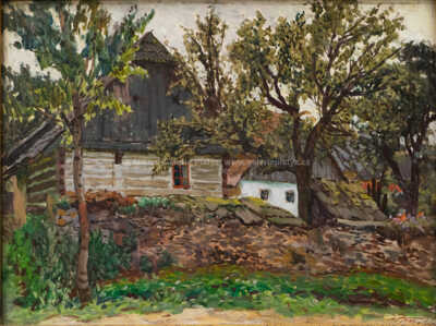  / Před chalupou / Václav Malý