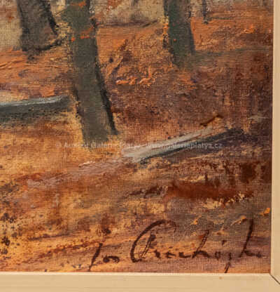  / Podzim u rybníka / Josef Procházka