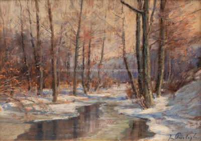  / Zima na potoce / Josef Procházka