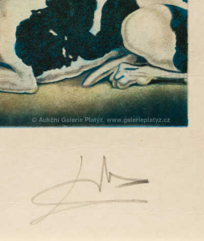  / Dalího akt - kontemplace / Salvador Dalí