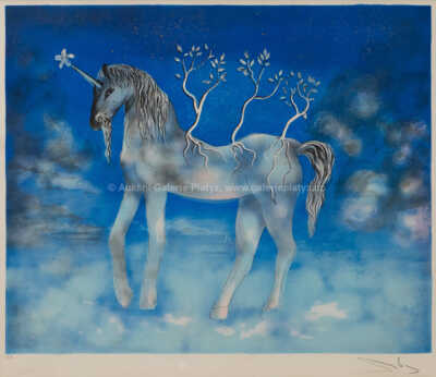  / Šťastný jednorožec / Salvador Dalí