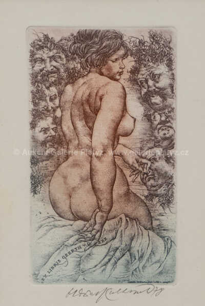  / Ex libris - Zuzana v lázni, opus 49 / Oldřich Kulhánek