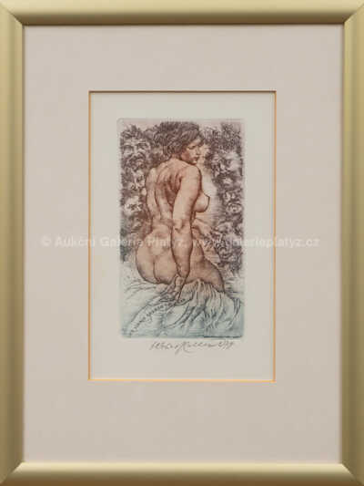 Oldřich Kulhánek - Ex libris - Zuzana v lázni, opus 49