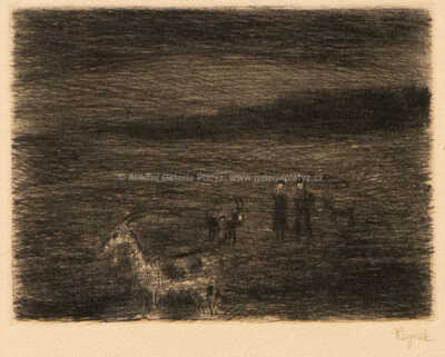  / Pastorale XII / Bohuslav Reynek