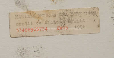  / Marilyn Monroe New York 1997 / Elliott Erwitt