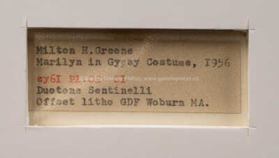  / Marilyn in Gypsy Costume / Milton H. Greene