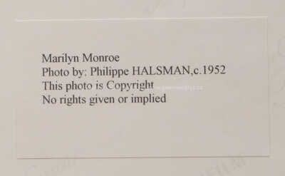  / Marilyn Monroe - sitting pro časopis Life / Philippe Halsman