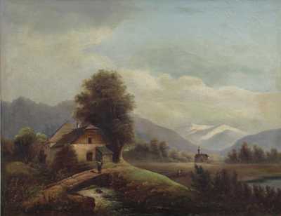  / Alpské údolí / František Skála_