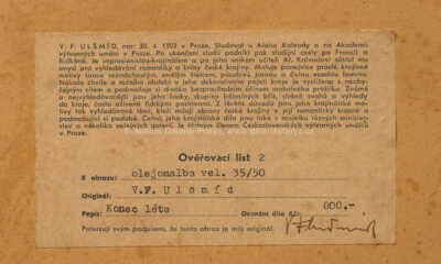  / Konec léta / Václav F. Ulšmíd