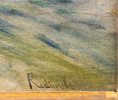  / Loďky na říčce / Václav Radimský