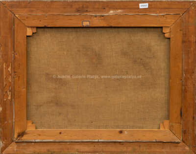  / Venkovská stavení s figurou / Ota Bubeníček